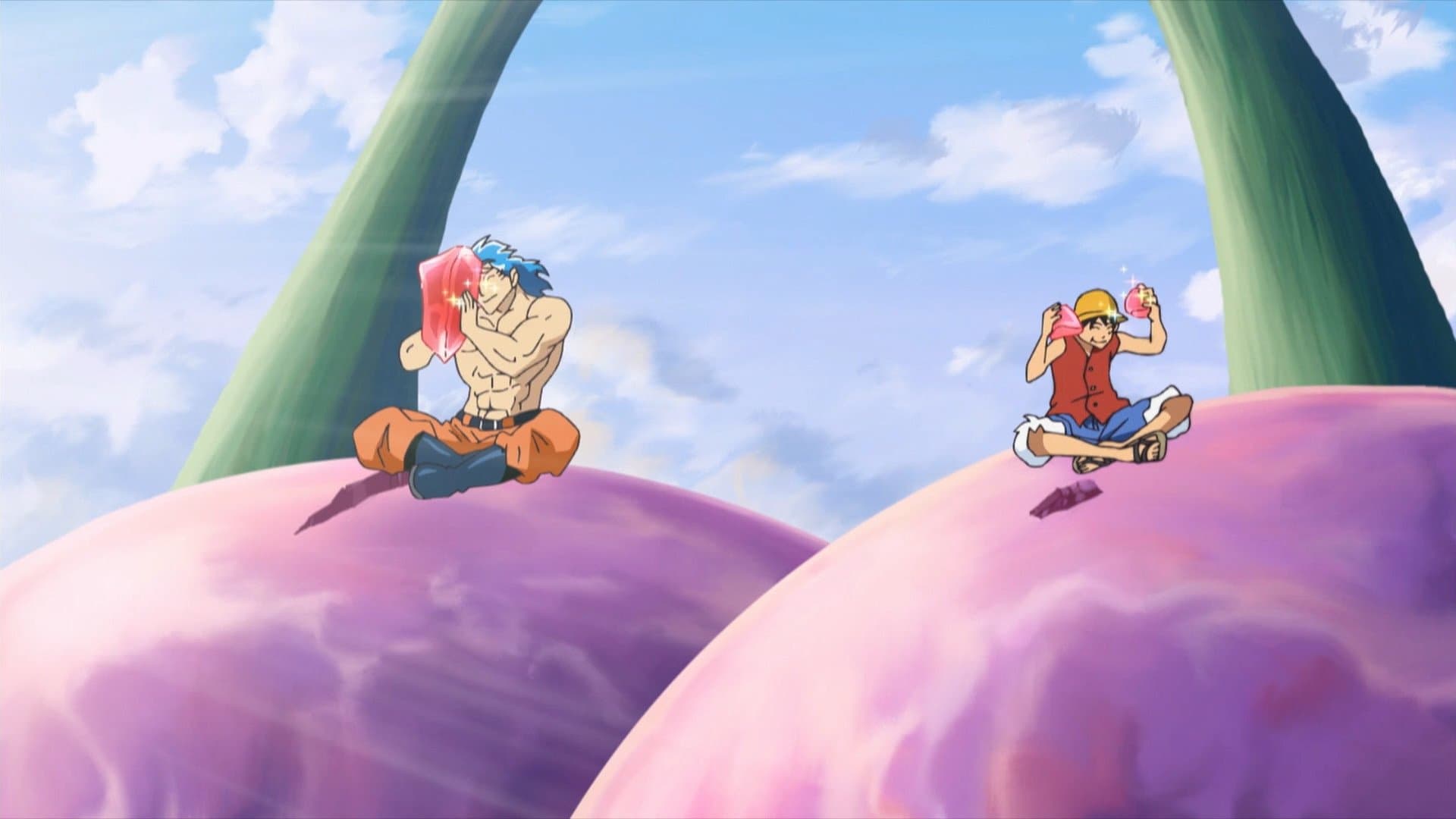The Strongest Tag-Team! Luffy and Toriko's Hard Struggle! (II)