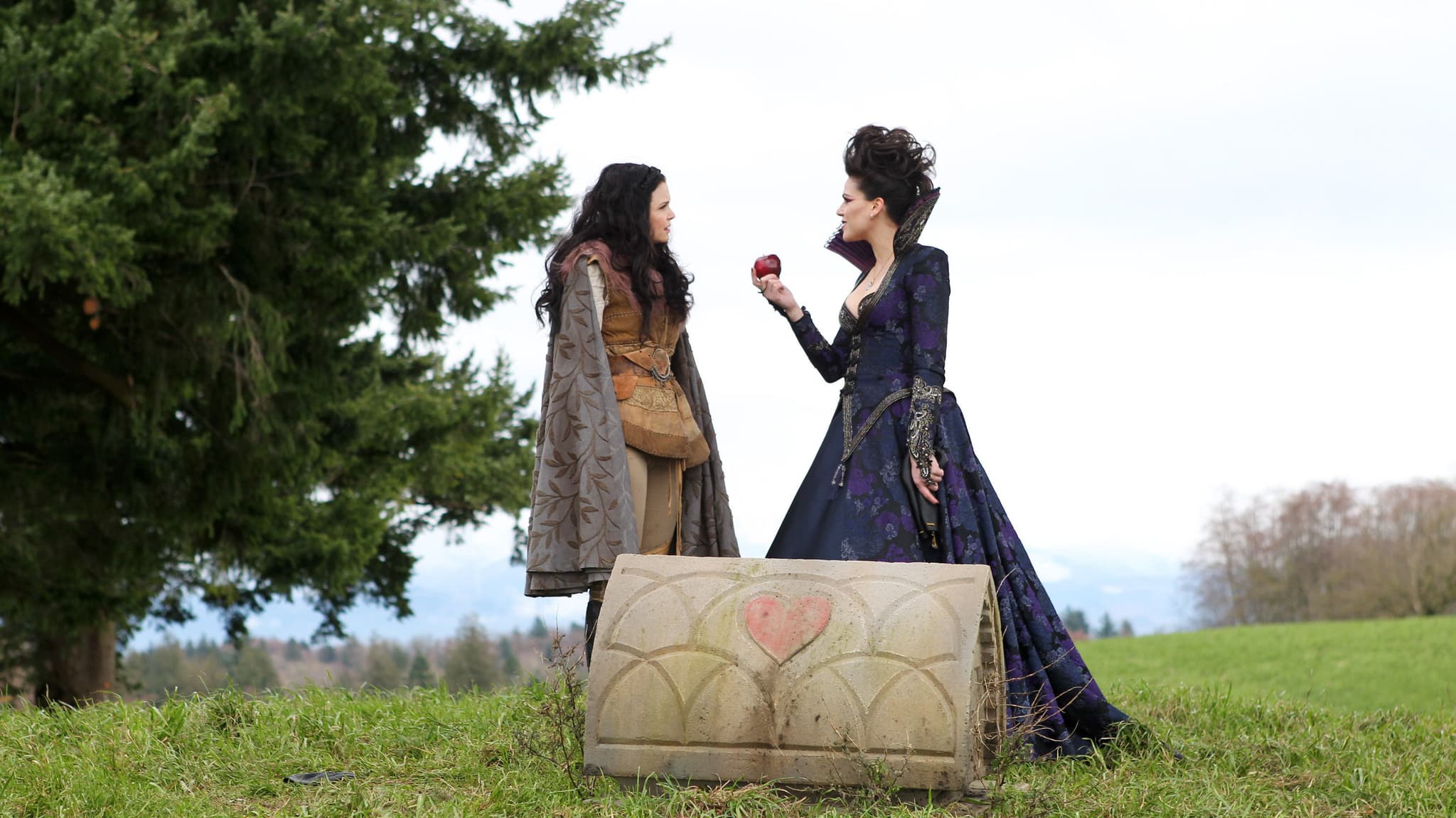 An Apple Red as Blood