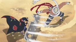 The Eight-Tails vs. Sasuke