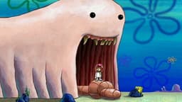 Sandy, SpongeBob, and the Worm