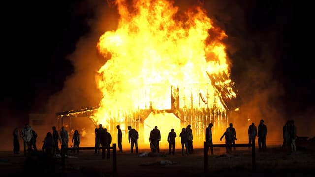 Beside the Dying Fire