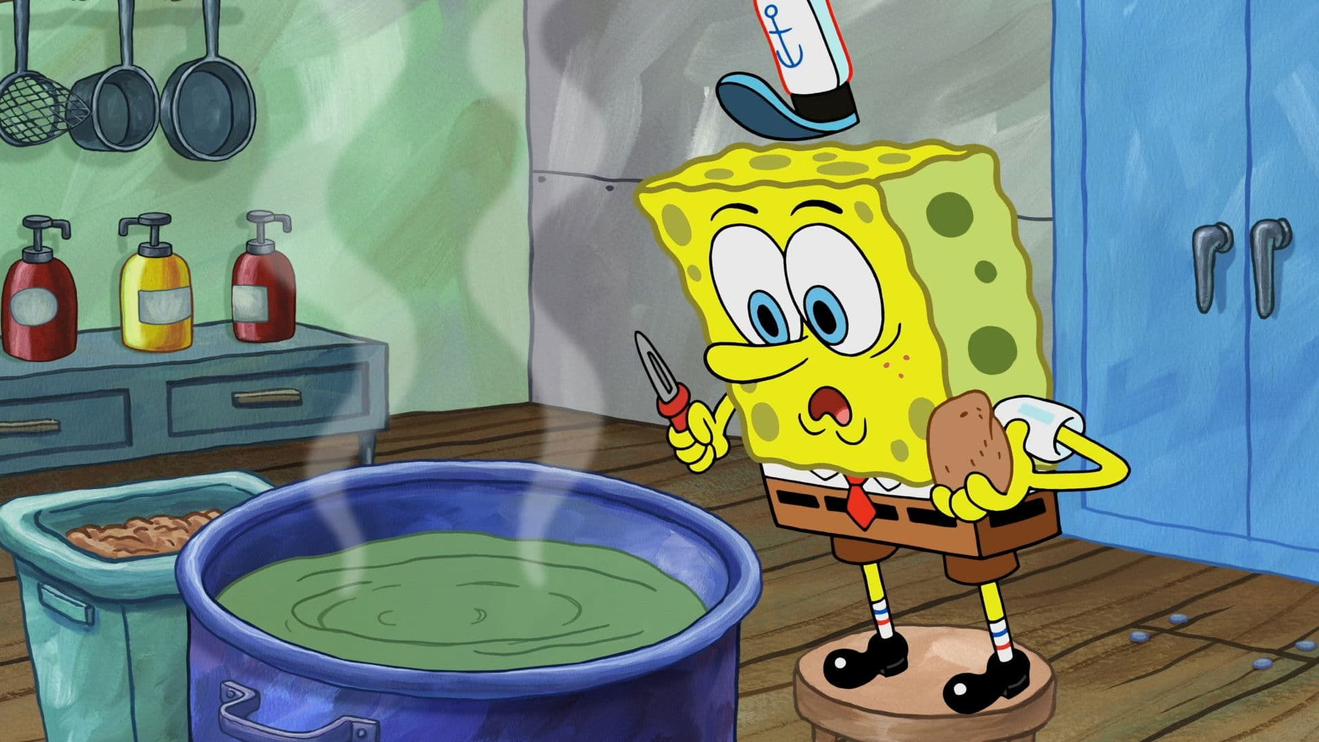 There's a Sponge in My Soup
