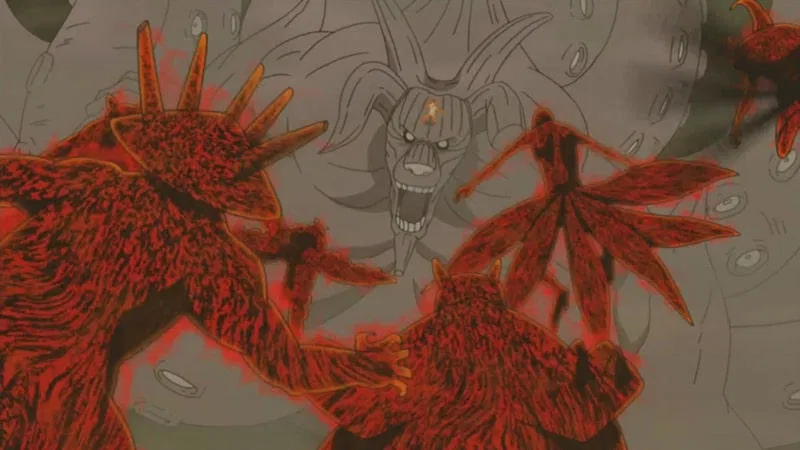 Jinchuriki vs. Jinchuriki!!